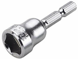 TOP トップ工業 ショ-トソケット EHS-13 M8ネジ用 コ-チネジなど 日本製 板金工具 大工 DIY 電動工具