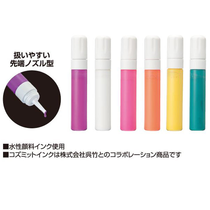 Tajima タジマ コズミット インク 白 WHITE COZMITINK-W 次世代マーカー 高発色ではっきりみえる作業線 大工 板金 屋根 壁 墨つぼ チョーク