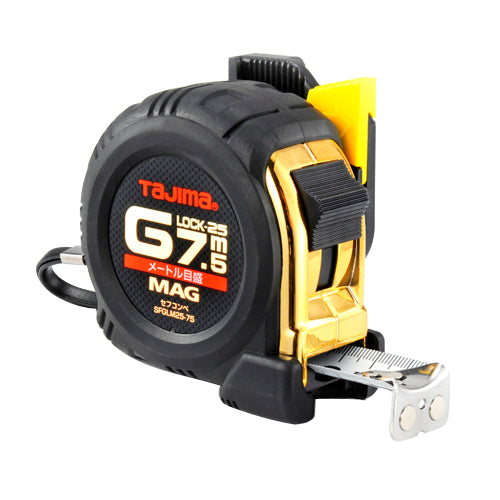 タジマ コンベックス セフコンベGロックマグ爪25 TAJIMA SFGLM25-75BL 巻尺 スケール コンベックス