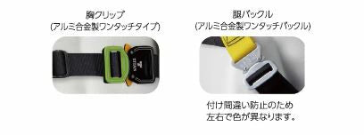 TAITAN タイタン Comfort EHCN-10A-DM型 タイプ1シングルランヤードが付いたタイプ フルハ-ネス ワンタッチ腿バックル 第一種ショックアブソーバ付き ハーネス 新規格 送料無料